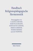 bokomslag Handbuch Religionspädagogische Hermeneutik