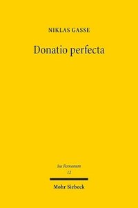 bokomslag Donatio perfecta