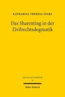 bokomslag Das Sharenting in der Zivilrechtsdogmatik