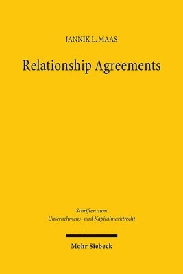 Relationship Agreements 1