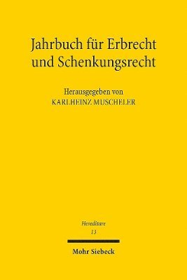 Jahrbuch für Erbrecht und Schenkungsrecht