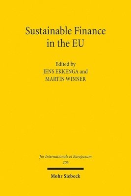 Jens Ekkenga, Martin Winner - Sustainable Finance in the EU, Häftad