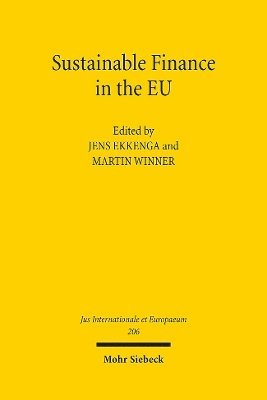 Jens Ekkenga, Martin Winner - Sustainable Finance in the EU, Häftad
