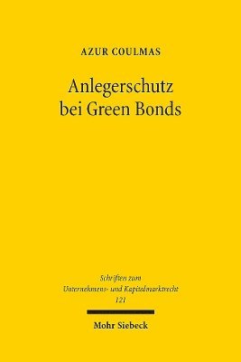 Anlegerschutz bei Green Bonds 1