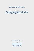 Patrick Ihben-Bahl - Auslegungsgeschichte, Häftad