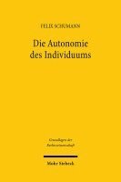 bokomslag Die Autonomie des Individuums