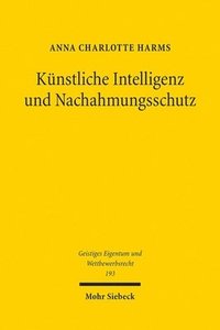 bokomslag Künstliche Intelligenz und Nachahmungsschutz