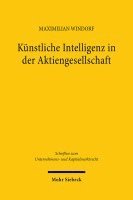 bokomslag Knstliche Intelligenz in der Aktiengesellschaft