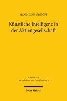 Künstliche Intelligenz in der Aktiengesellschaft