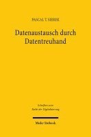 bokomslag Datenaustausch durch Datentreuhand