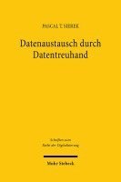bokomslag Datenaustausch durch Datentreuhand
