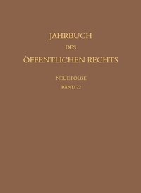 bokomslag Jahrbuch des öffentlichen Rechts der Gegenwart. Neue Folge