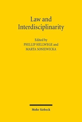 bokomslag Law and Interdisciplinarity