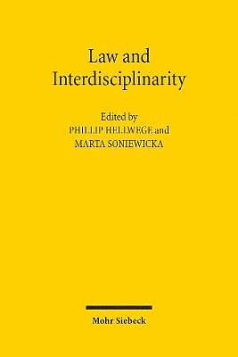 Law and Interdisciplinarity 1