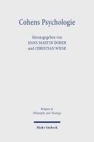 Christian Wiese, Hans Martin Dober - Cohens Psychologie, Häftad