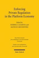 bokomslag Enforcing Private Regulation in the Platform Economy