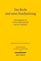 Das Recht und seine Durchsetzung