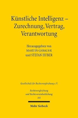 bokomslag Knstliche Intelligenz - Zurechnung, Vertrag, Verantwortung