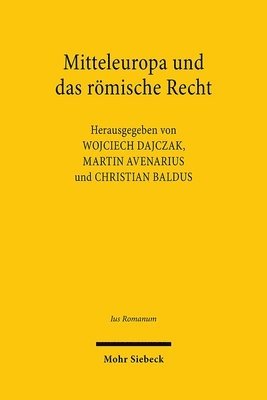 bokomslag Mitteleuropa und das rmische Recht