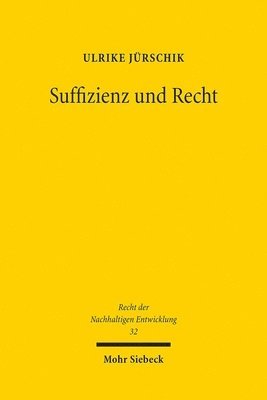 Ulrike Jürschik - Suffizienz und Recht, Häftad