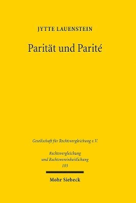 bokomslag Paritt und Parit