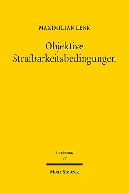 Objektive Strafbarkeitsbedingungen 1