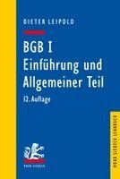 Dieter Leipold - BGB I: Einführung und Allgemeiner Teil, Häftad