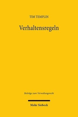 Tim Templin - Verhaltensregeln, Inbunden
