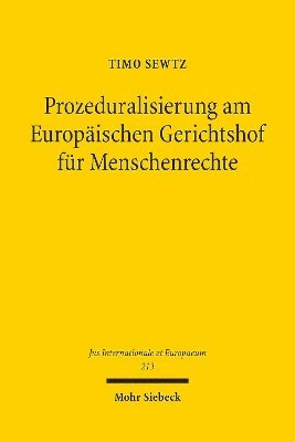 Prozeduralisierung am Europischen Gerichtshof fr Menschenrechte 1