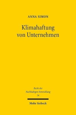Klimahaftung von Unternehmen