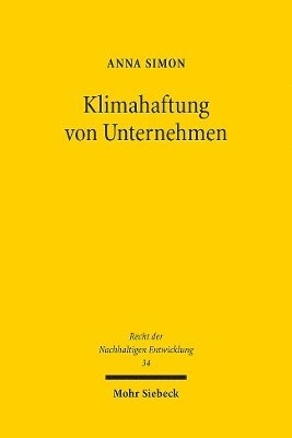 Klimahaftung von Unternehmen 1