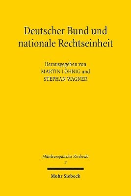 bokomslag Deutscher Bund und nationale Rechtseinheit