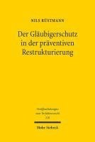 bokomslag Der Glubigerschutz in der prventiven Restrukturierung