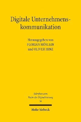 bokomslag Digitale Unternehmenskommunikation