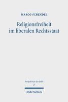 Marco Schendel - Religionsfreiheit im liberalen Rechtsstaat, Häftad