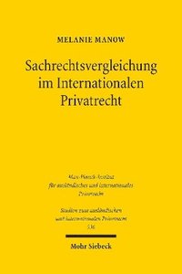 bokomslag Sachrechtsvergleichung im Internationalen Privatrecht