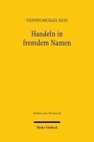 bokomslag Handeln in fremdem Namen