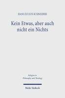 bokomslag Kein Etwas, aber auch nicht ein Nichts