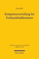 bokomslag Kompetenzverteilung bei Freihandelsabkommen