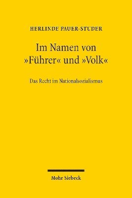 bokomslag Im Namen von "Führer" und  "Volk"
