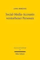 bokomslag Social-Media-Accounts verstorbener Personen