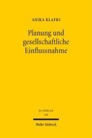 Anika Klafki - Planung und gesellschaftliche Einflussnahme, Inbunden