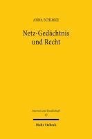 bokomslag Netz-Gedächtnis und Recht