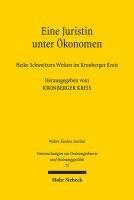 bokomslag Eine Juristin unter Ökonomen