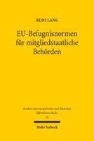 EU-Befugnisnormen für mitgliedstaatliche Behörden