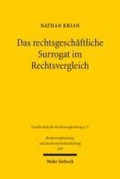 Nathan Krian - Das rechtsgeschäftliche Surrogat im Rechtsvergleich, Inbunden