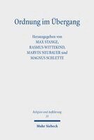 Max Stange, Rasmus Wittekind, Marvin Neubauer, Magnus Schlette - Ordnung im Übergang, Häftad