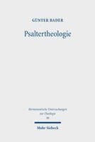 Günter Bader - Psaltertheologie, Inbunden