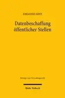 Johannes Erny - Datenbeschaffung öffentlicher Stellen, Häftad. Tillgänglighet: Kommande