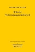 Christian Magaard - Britische Verfassungsgerichtsbarkeit, Inbunden